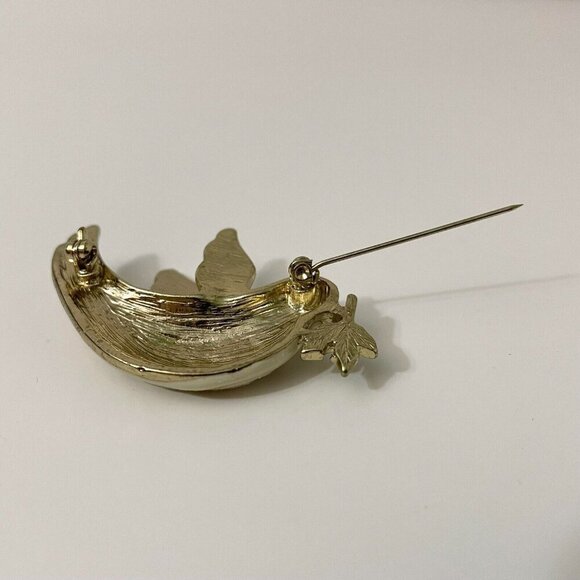 Vintage Christmas Peace Dove Brooch Pin - Picture 9 of 12